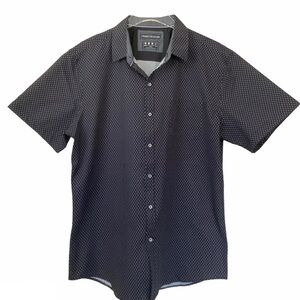 Transit Collective Men’s Dress Shirt Black White